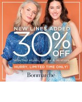 30% off selected lines